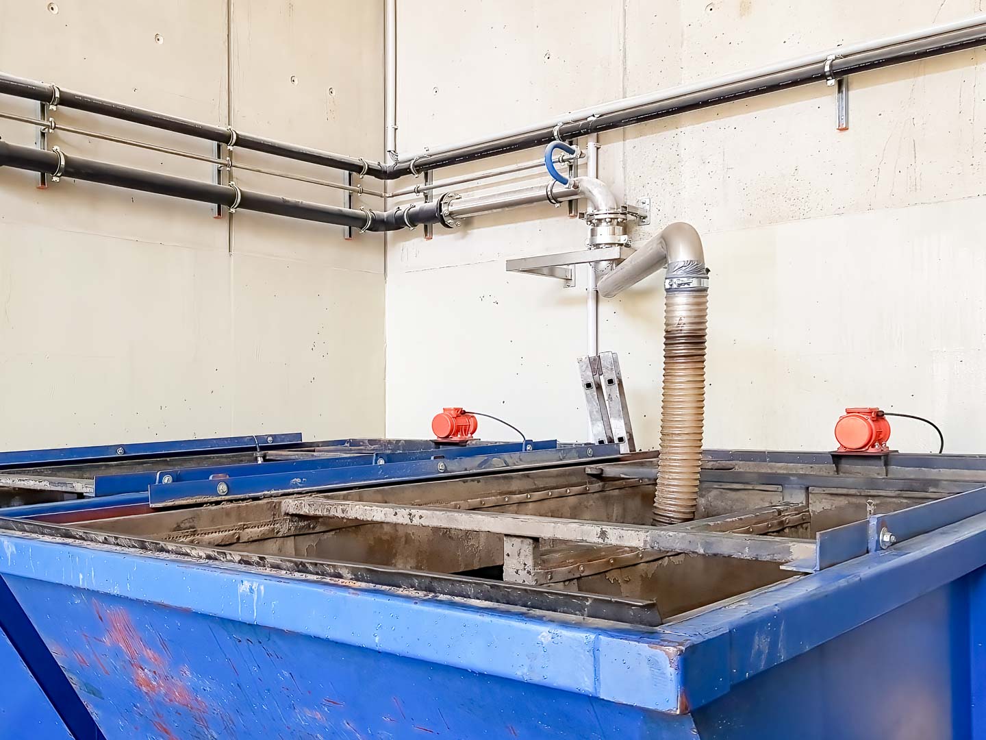 Entwässerungscontainer Schlamm Abwasserbehandlung OKO-ewcs 7