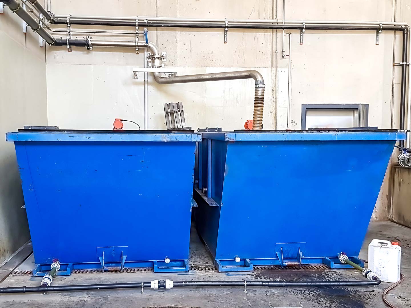 Entwässerungscontainer Schlamm Abwasserbehandlung OKO-ewcs 7