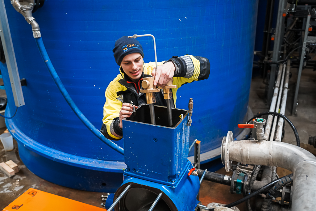 Service und Wartung von Abwasserbehandlungsanlagen