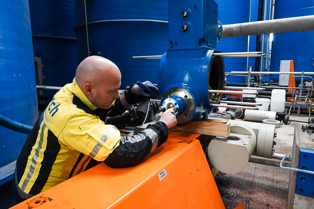 Service und Wartung von Abwasserbehandlungsanlagen